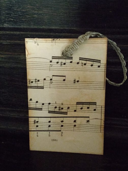 "Vintage"-Kartenanhänger – Bild 3