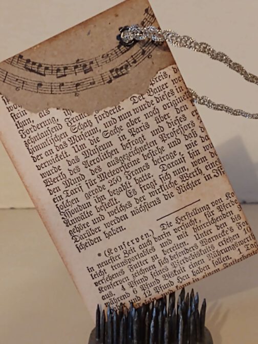 "Vintage"-Kartenanhänger – Bild 2