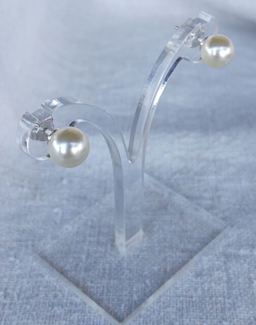 Perlen-Ohrstecker – Bild 2