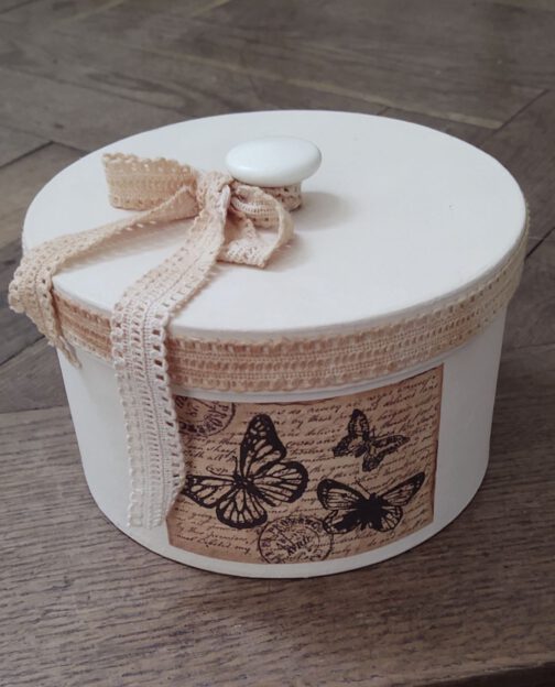 Deko-Box, rund